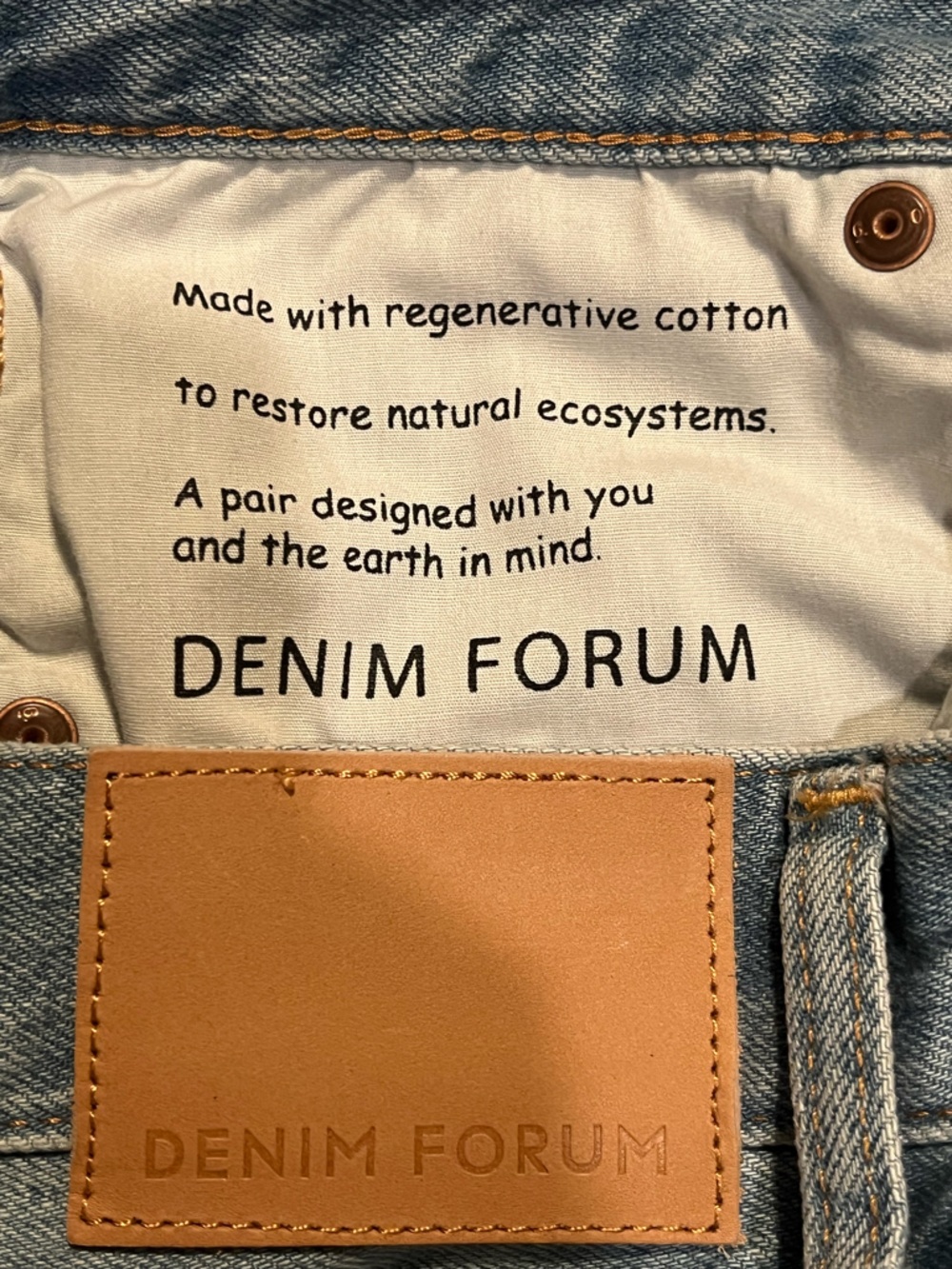 Denim Forum (The 90s Vintage Maxi Jean skirt ) size 28 - Picture 2 of 8
